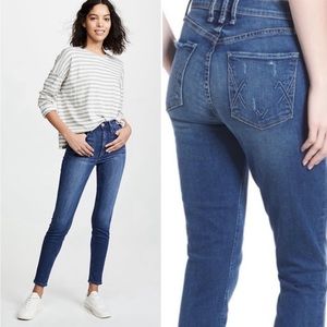 McGuire Newton High Rise Distressed Skinny Ankle Jeans 26